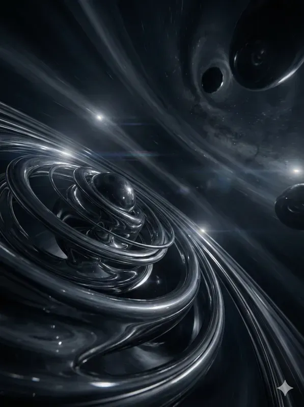 Cinematic Interstellar Black Holes 3D