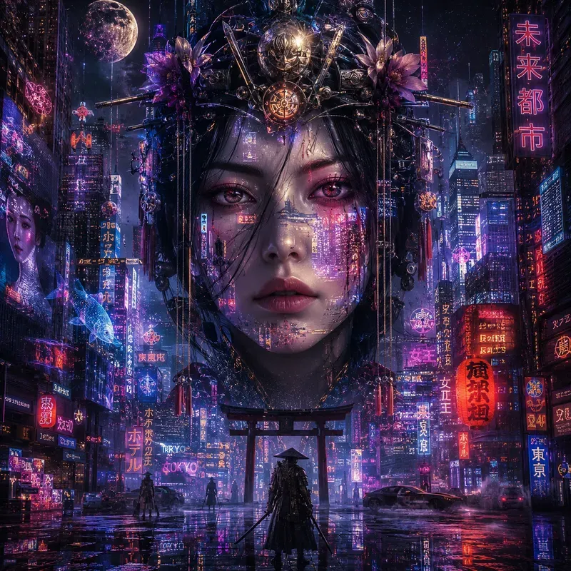 Surreal Global City Portraits
