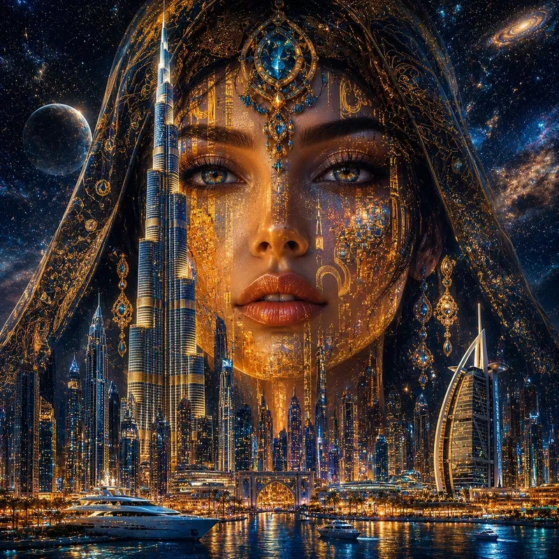 Surreal Global City Portraits