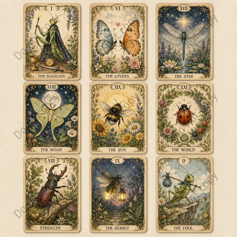 Storybook Animal Tarot Card Sets