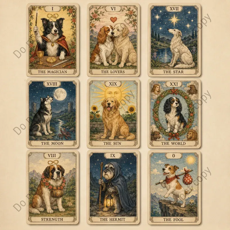 Storybook Animal Tarot Card Sets