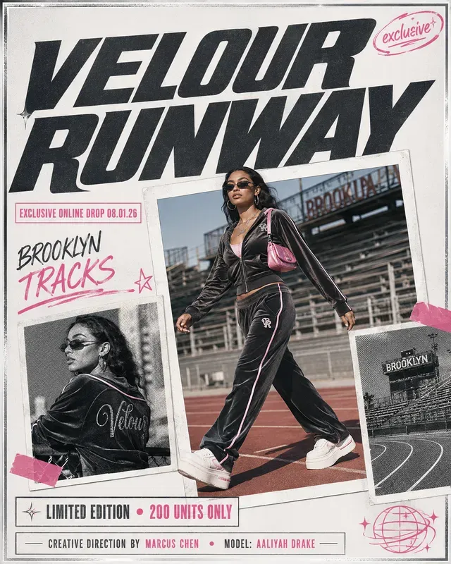Sporty Chic Y2k Fashion Poster Generator