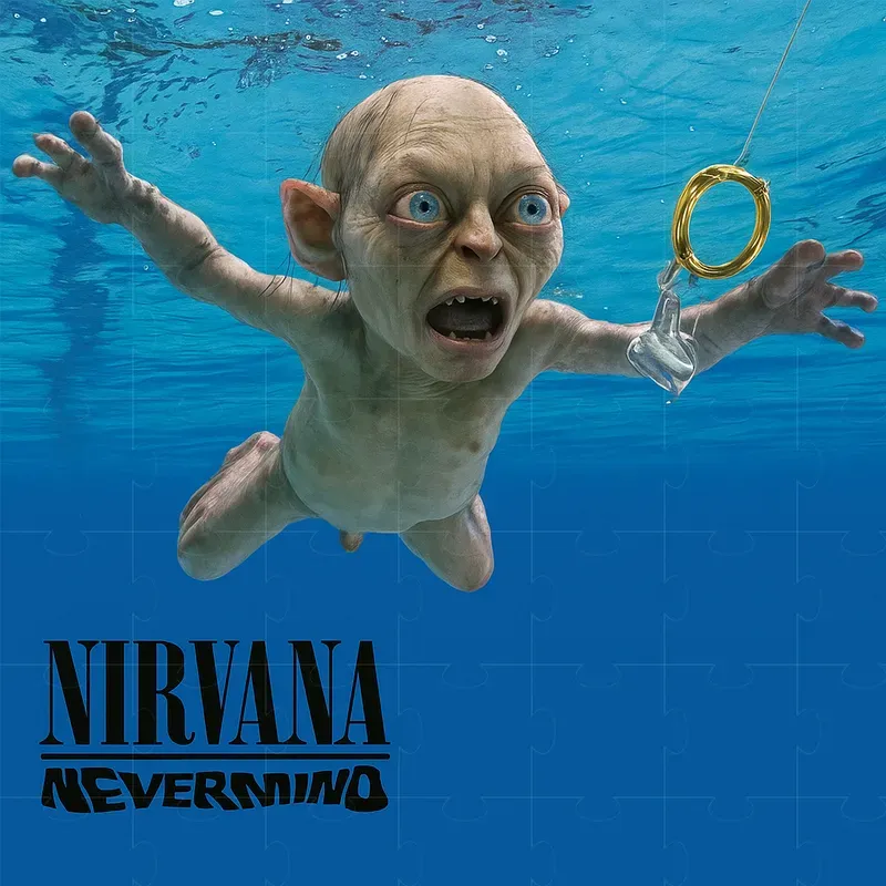 Nirvana Nevermind Album Cover Parodies