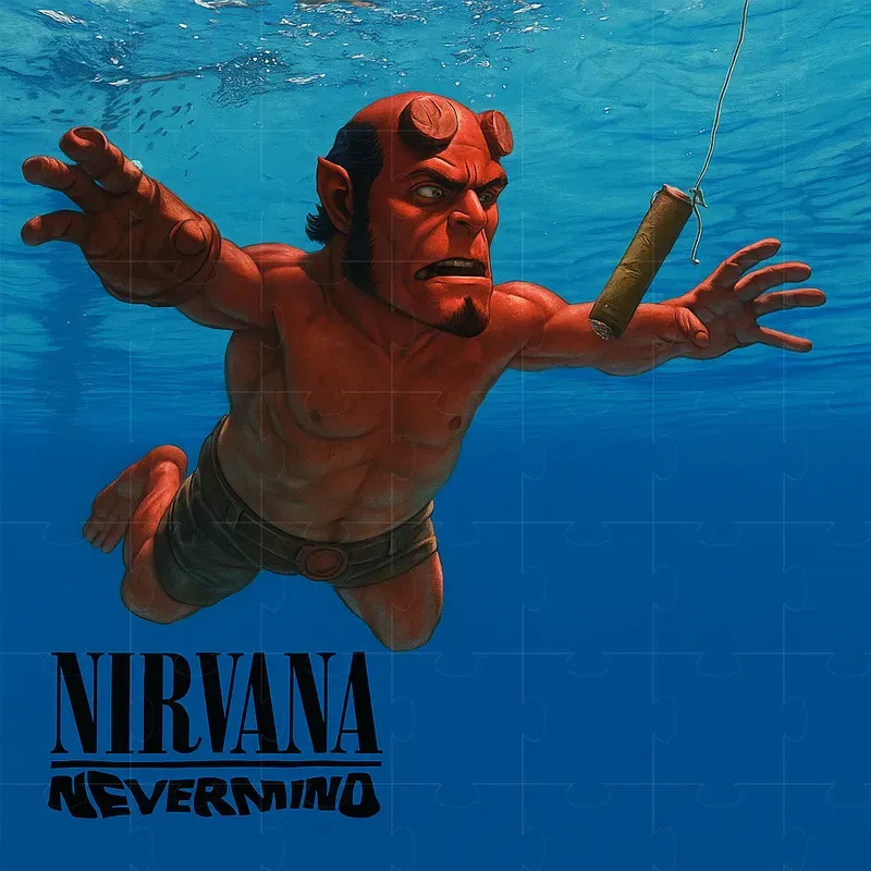 Nirvana Nevermind Album Cover Parodies