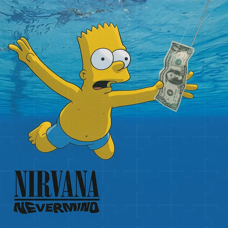 Nirvana Nevermind Album Cover Parodies