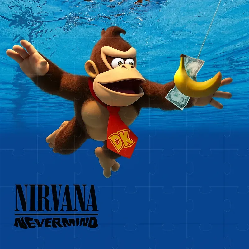 Nirvana Nevermind Album Cover Parodies