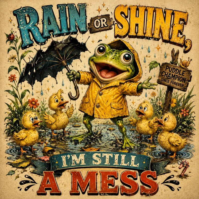 Whimsical Animal Humor Designs