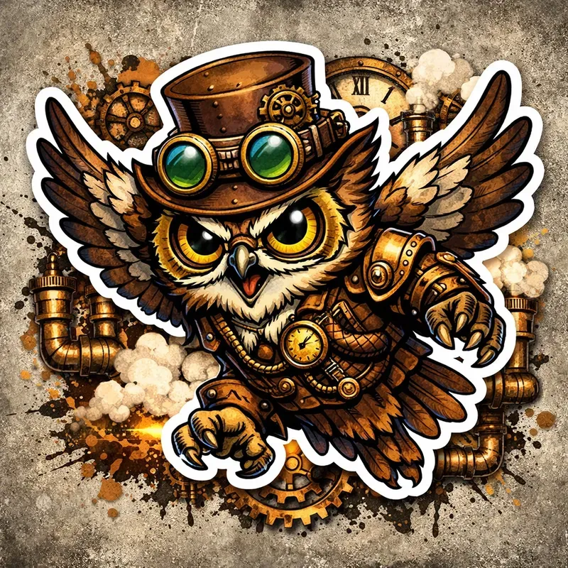Urban Street Art Sticker Collections