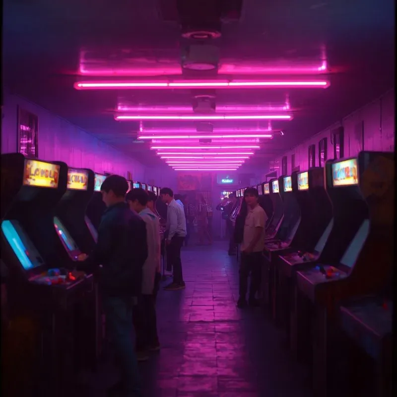 1980s Retro Aesthetic Photography