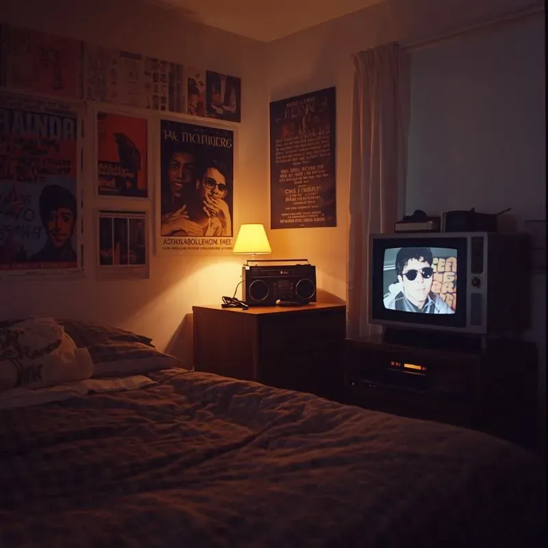 1980s Retro Aesthetic Photography