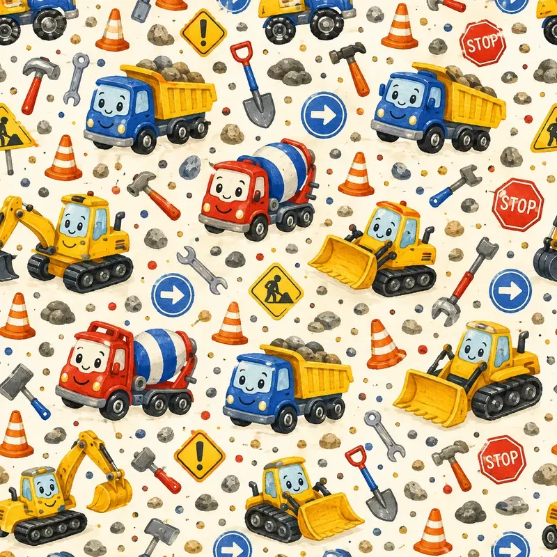 Colorful Kids Seamless Patterns