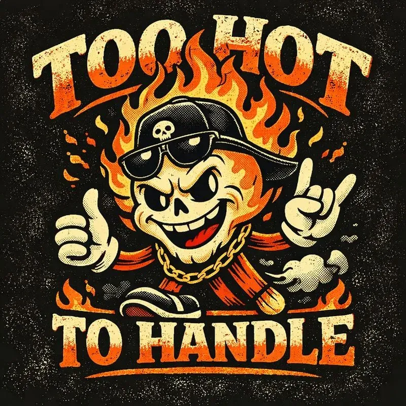 Retro Cartoon Character Tshirt Art