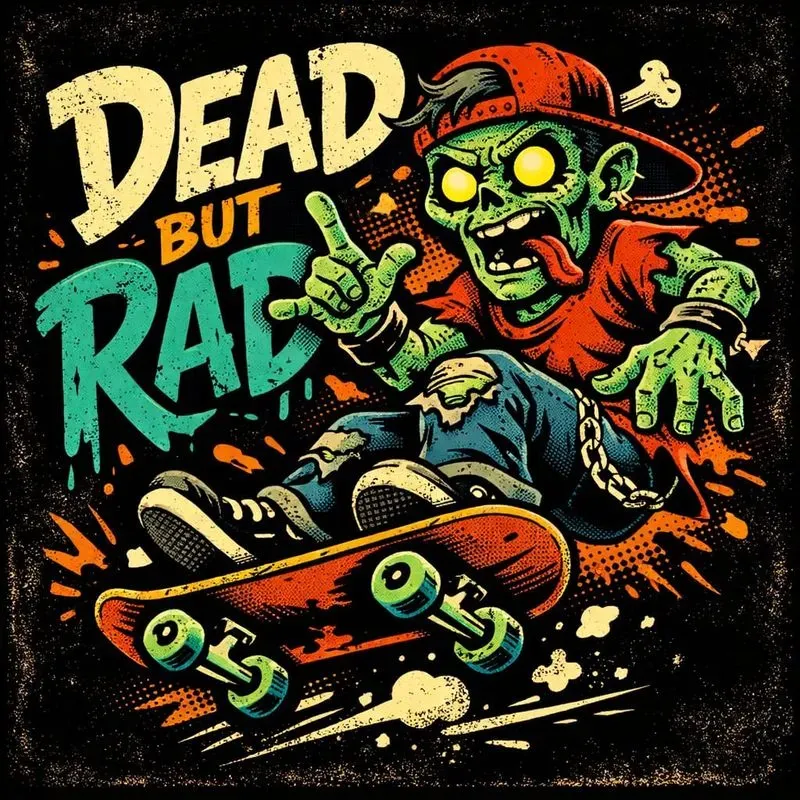 Retro Cartoon Character Tshirt Art