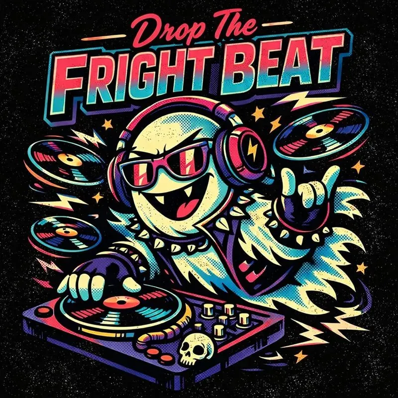 Retro Cartoon Character Tshirt Art