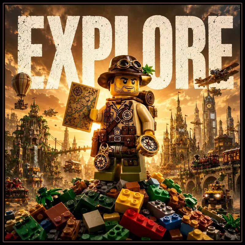 Epic Lego Cinematic Poster Packs