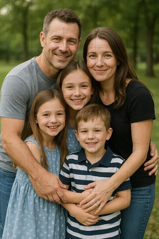 Custom Family Portraits Photography
