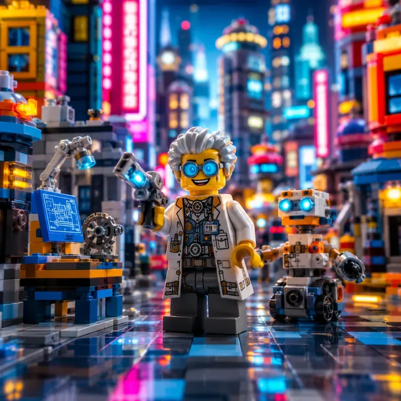 Brick Heroes In Lego Worlds