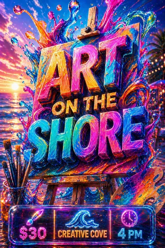 Hyperdynamic Summer Event Flyer Masters