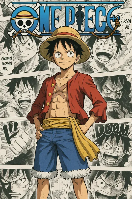 Dynamic Anime Iconic Moments In Collages