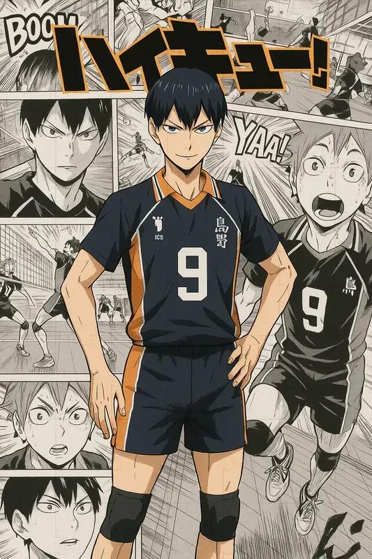 Dynamic Anime Iconic Moments In Collages