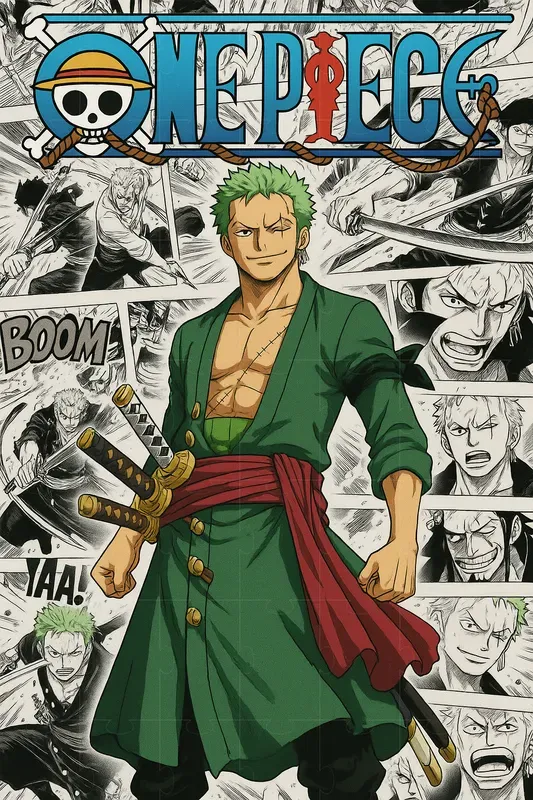Dynamic Anime Iconic Moments In Collages