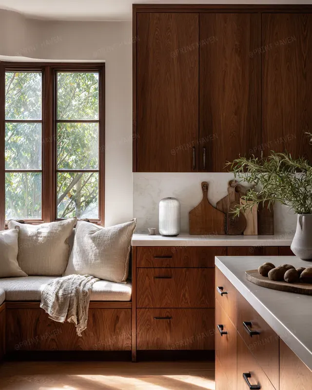 Vintage Wooden Kitchen Photography