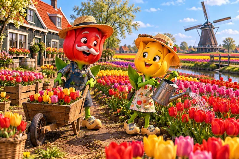 Tulip Tales Of Holland