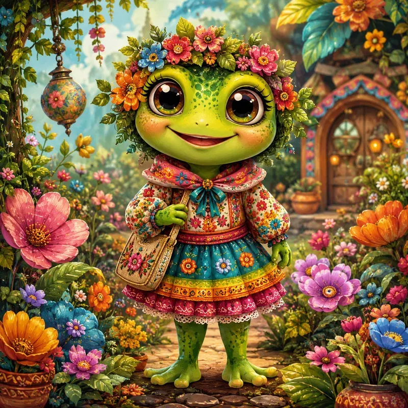 Whimsical Storybook Character Portraits