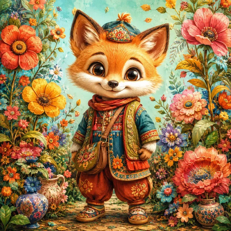Whimsical Storybook Character Portraits