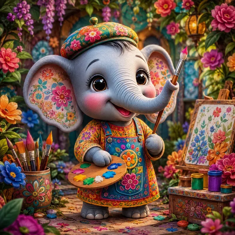 Whimsical Storybook Character Portraits