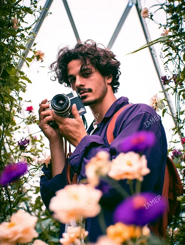 Dreamy Botanical Bloom Portraits