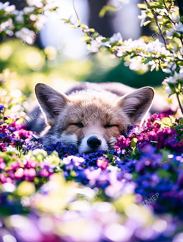 Dreamy Botanical Bloom Portraits