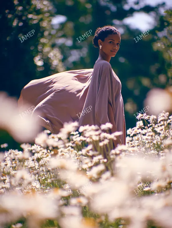 Dreamy Botanical Bloom Portraits