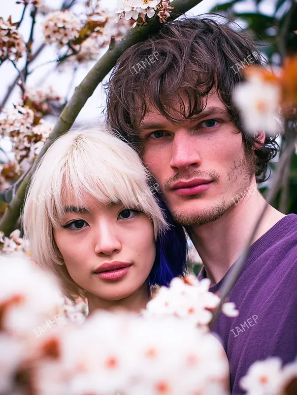 Dreamy Botanical Bloom Portraits