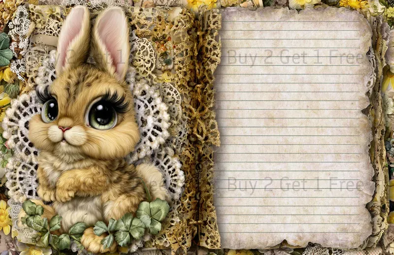 Sweet Honey Girl Double Pages