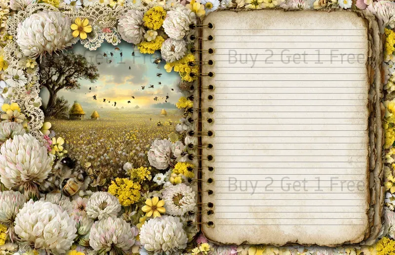 Sweet Honey Girl Double Pages
