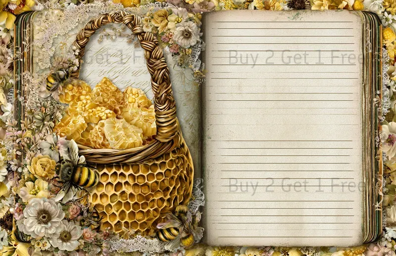 Sweet Honey Girl Double Pages