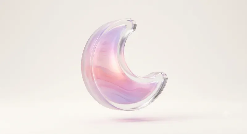 3D Frosted Glass Minimalist Icons