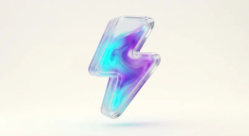 3D Frosted Glass Minimalist Icons