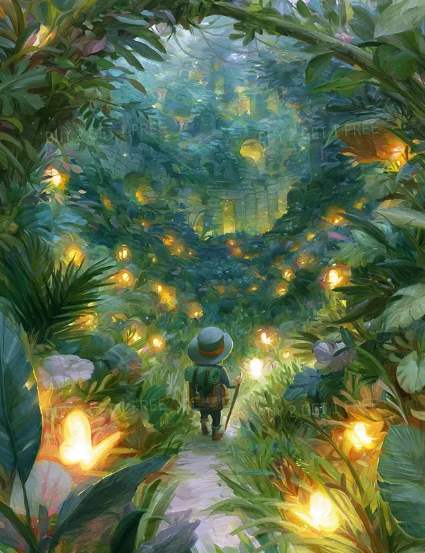 Jungle Treasures Storybook Illustrations