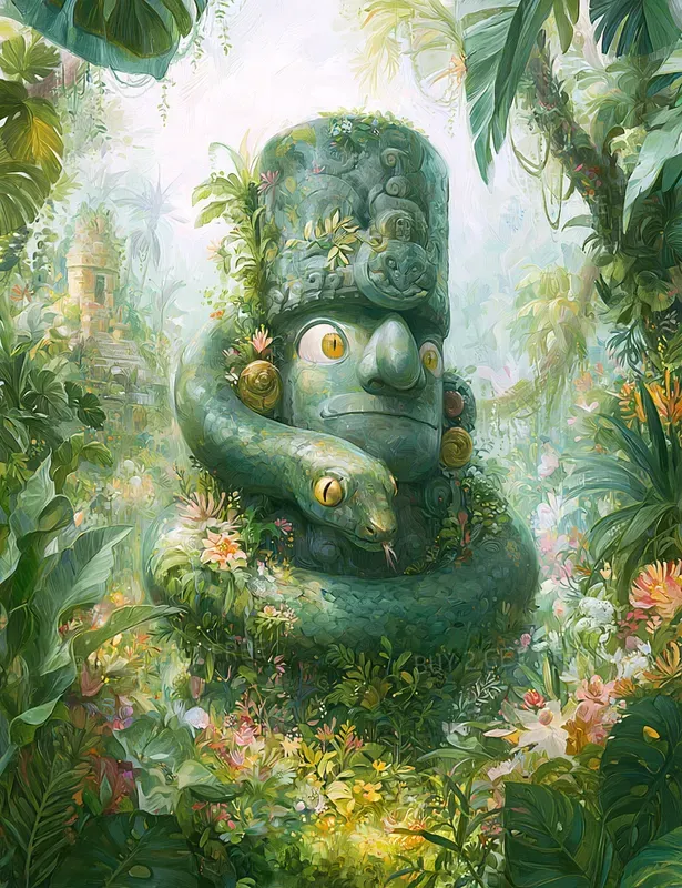 Jungle Treasures Storybook Illustrations
