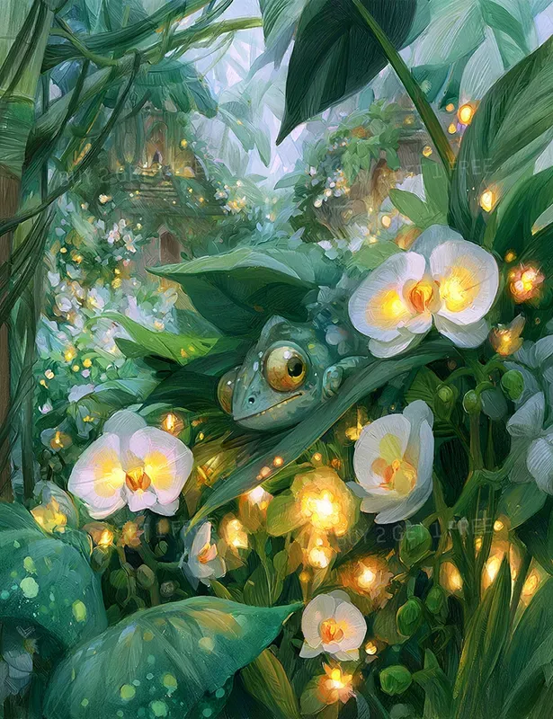 Jungle Treasures Storybook Illustrations