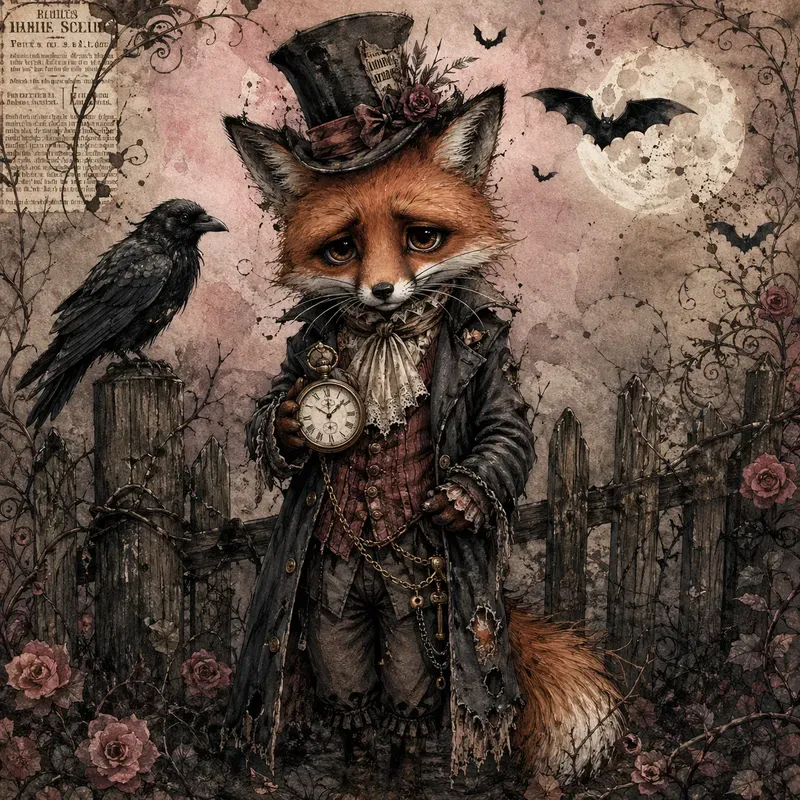 Dark Whimsical Gothic Characters
