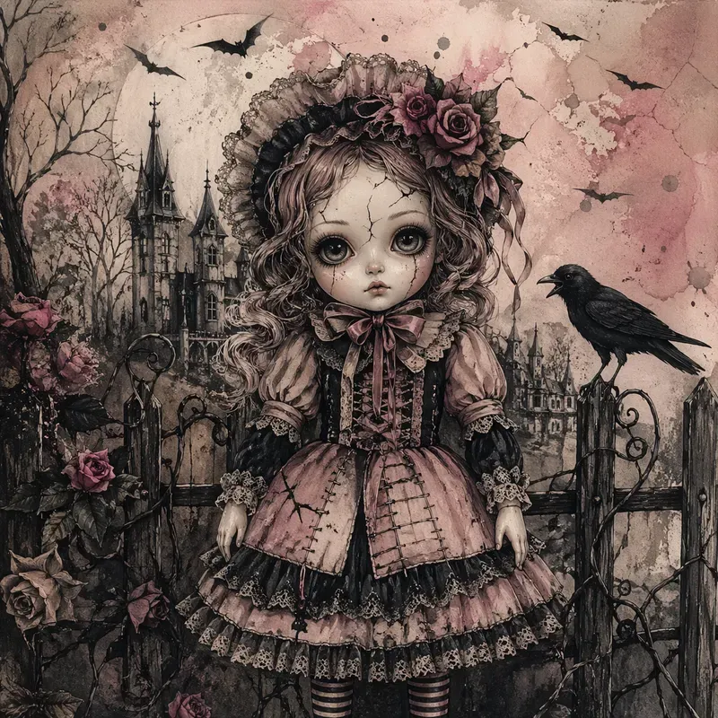 Dark Whimsical Gothic Characters
