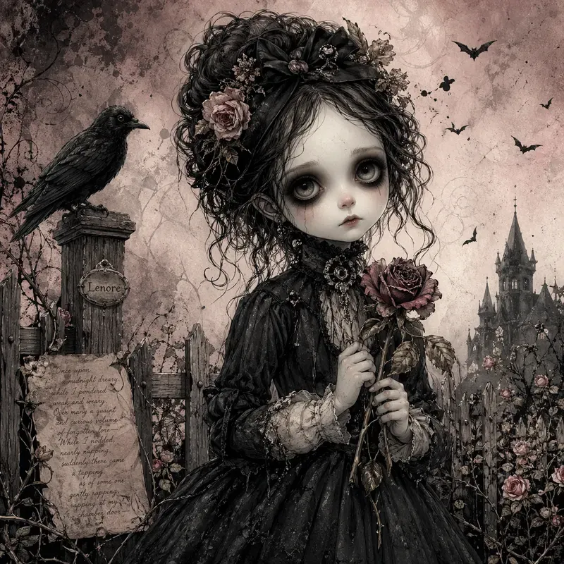 Dark Whimsical Gothic Characters