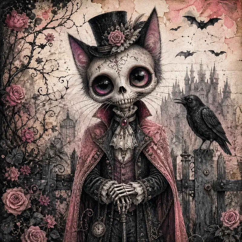 Dark Whimsical Gothic Characters