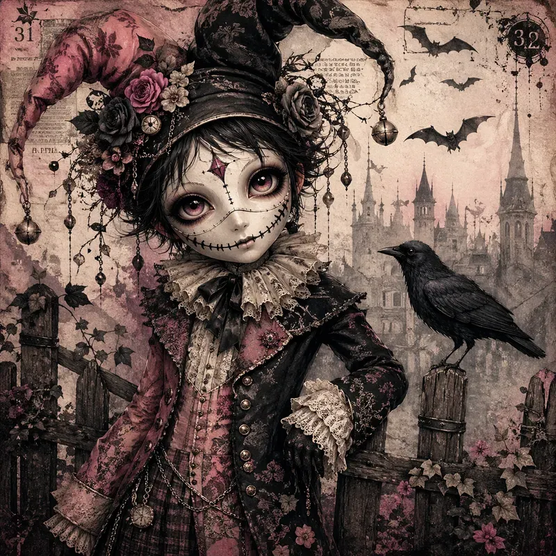 Dark Whimsical Gothic Characters