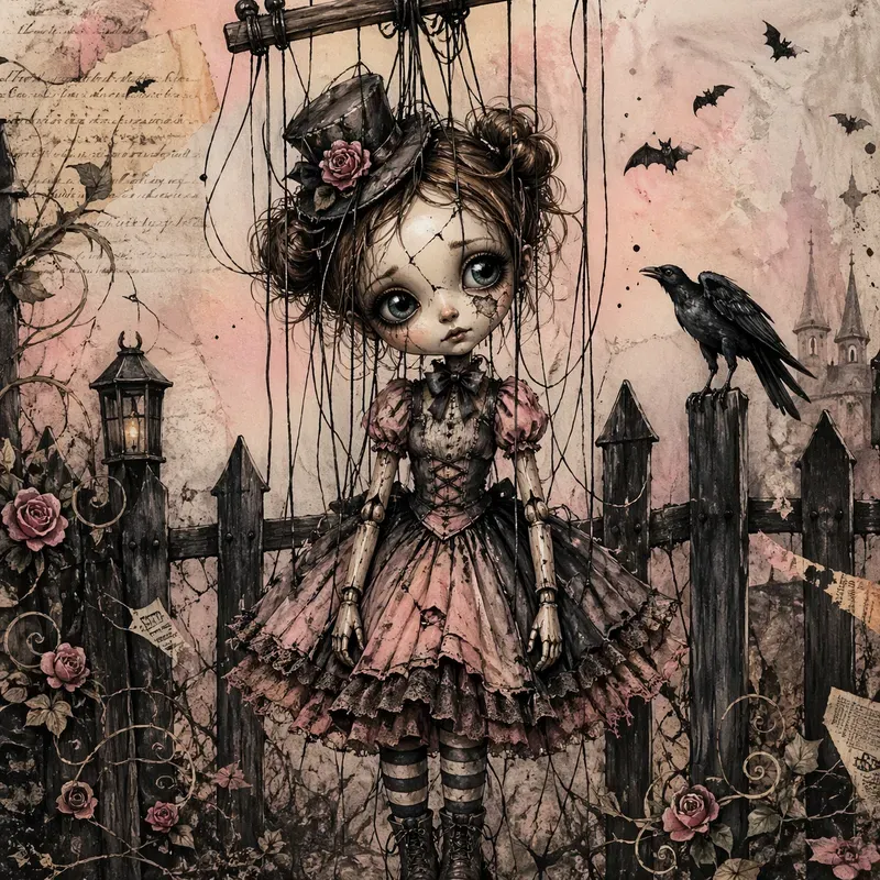 Dark Whimsical Gothic Characters