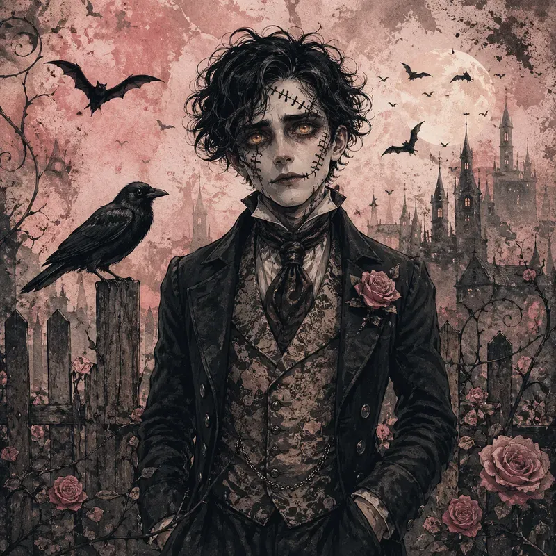 Dark Whimsical Gothic Characters