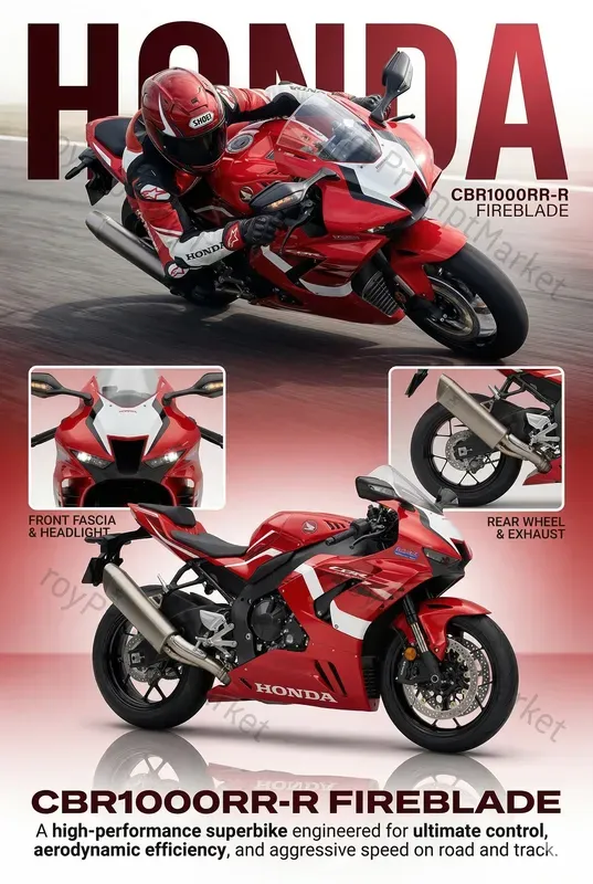 Premium Bike Poster Generator